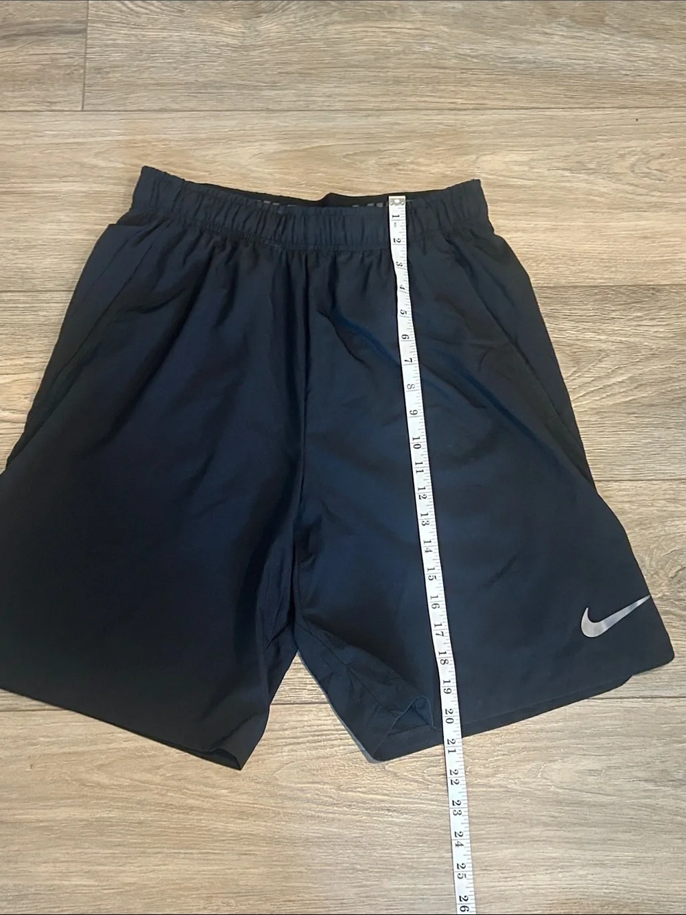 NWOT Nike Men’s Black Athletic Shorts with Reflective Swoosh Size Medium
